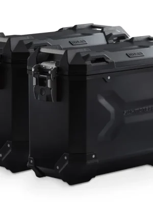 Nur Für Kurze Zeit SW-Motech DUSC Hartschalenkoffer-System Schwarz. 41/41 l. Suzuki V-Strom 1000 (14-19).