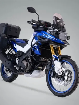 SW-Motech DUSC Hartschalenkoffer-System Schwarz. 41/33 l. Suzuki V-Strom 1050DE (21-). Expressversand