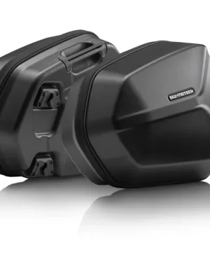 Preisreduziert SW-Motech PRO Seitenträger Schwarz. Triumph Tiger 900/GT/Rally/Pro (19-23).