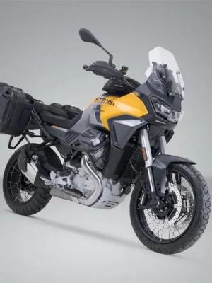 Billig SW-Motech DUSC Hartschalenkoffer-System Schwarz. 41/41 l. Moto Guzzi Stelvio (23-).