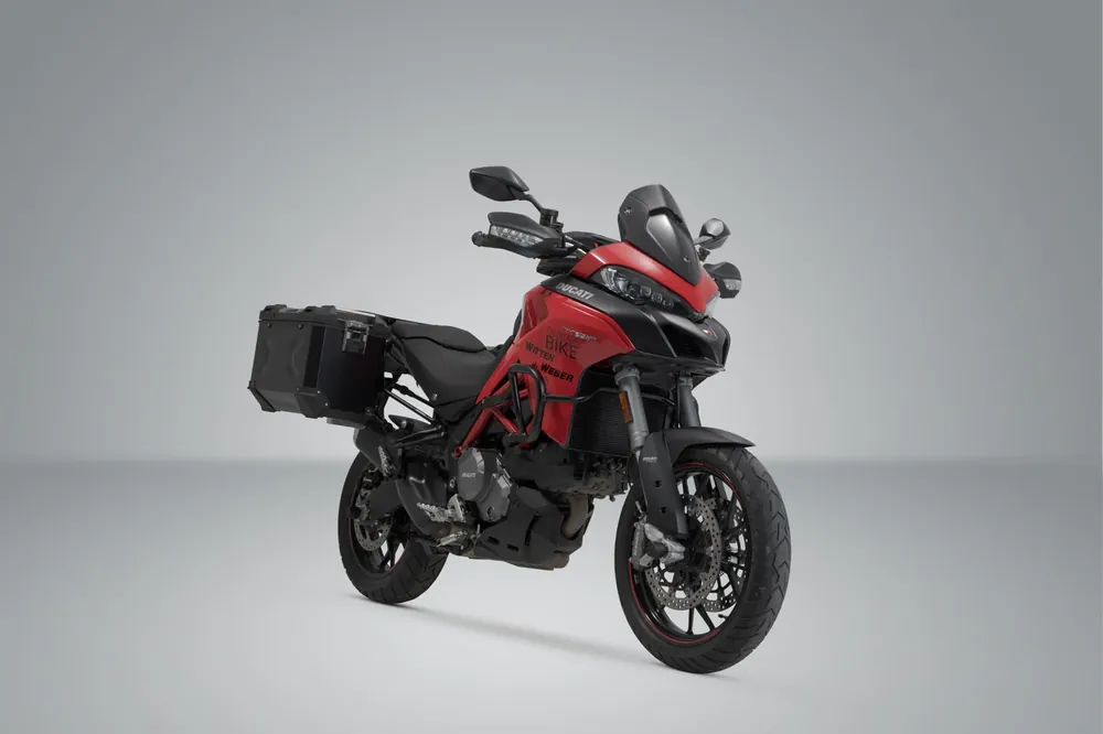 SW-Motech TRAX ADV Alukoffer-System Schwarz. 37/37 l. Multistrada 1200/ 1260/ 950/ V2. Markenware