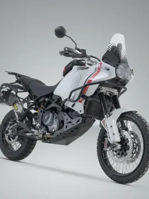 Sonderangebot SW-Motech PRO Seitenträger Schwarz. Ducati DesertX (22-) / Rally (23-).