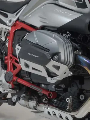 SW-Motech Zylinderschutz Silbern. BMW R nineT/ Pure/ Scra., R12/ R12 nineT. Billig