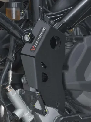 Neue Ware SW-Motech Fersenschutz Schwarz. Ducati DesertX (22-) / Rally (23-).