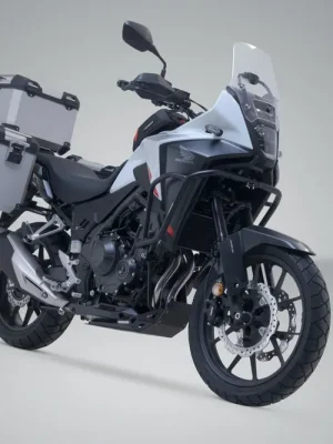 SW-Motech Adventure Set TRAX ADV Silbern. Honda CB500X (13-), NX500 (23-). Top-Angebot