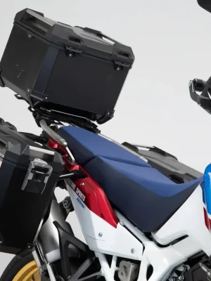 Beliebt SW-Motech Adventure Set TRAX ADV Schwarz. Honda CRF1000L Adventure Sports (18-).