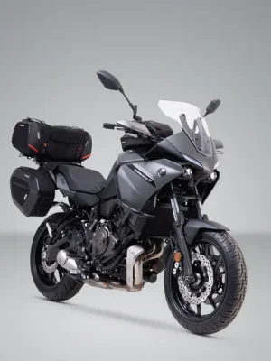 Letzte Chance SW-Motech Adventure Set TRAX ADV Silbern. Yamaha MT-07 Tracer (16-).