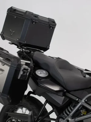 SW-Motech Adventure Set TRAX ADV Silbern. BMW F 800 / 700 / 650 GS (07-18). Versand Am Gleichen Tag
