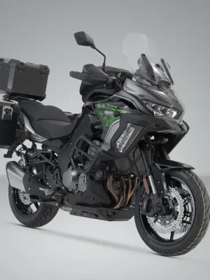 Garantierte Lieferung SW-Motech Adventure Set TRAX ADV Schwarz. Kawasaki Versys 1000 (18-) / 1100 (24-).
