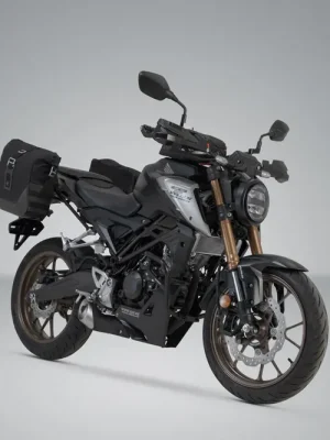 Echt SW-Motech Legend Gear Seitentaschen-System LC Black Edition Honda CB300R (18-) / CB125R (18-).