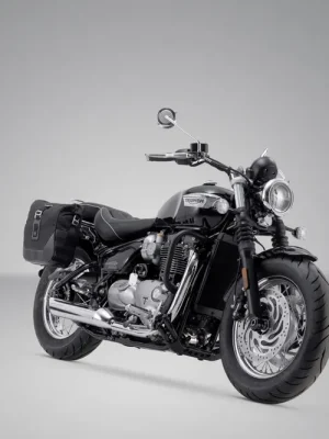 Geprüft SW-Motech Legend Gear Seitentaschen-System LC Black Edition Triumph Bonneville Speedmaster (18-).