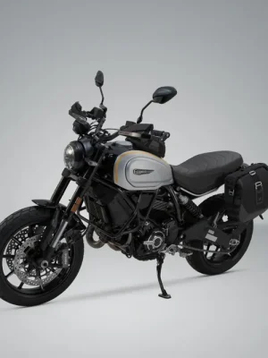 SW-Motech Legend Gear Seitentaschen-System LC Black Edition Ducati Scrambler Modelle. Jetzt Kaufen
