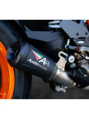 Sonderaktion Austin Racing V3 Slip-On dB-Konform passend für KTM 1390 Super Duke R/EVO - Modelle (2023-2026)
