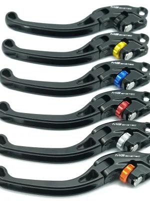 MG Biketec ClubSport Kupplungshebel Einzeln kurz klappbar mit ABE - D - A - CH passend für CFMOTO 800 NK Sport / Advanced - Modelle (2023-2024) Nur Für Kurze Zeit