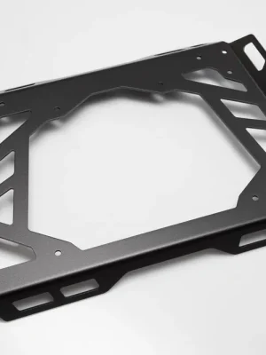 Heißes Angebot SW-Motech Adapterkit für ADVENTURE-RACK Gepäckträger Für Givi/Kappa Monokey. Schwarz.