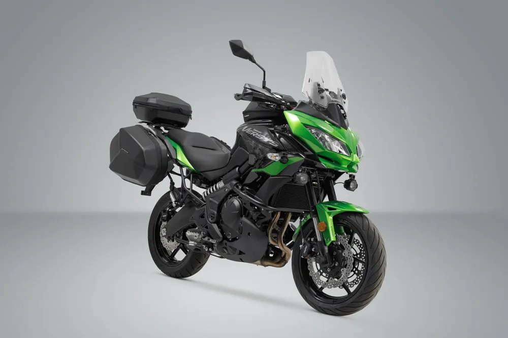 Neue Ware SW-Motech URBAN ABS Topcase-System Schwarz. Kawasaki Versys 650 (14-).