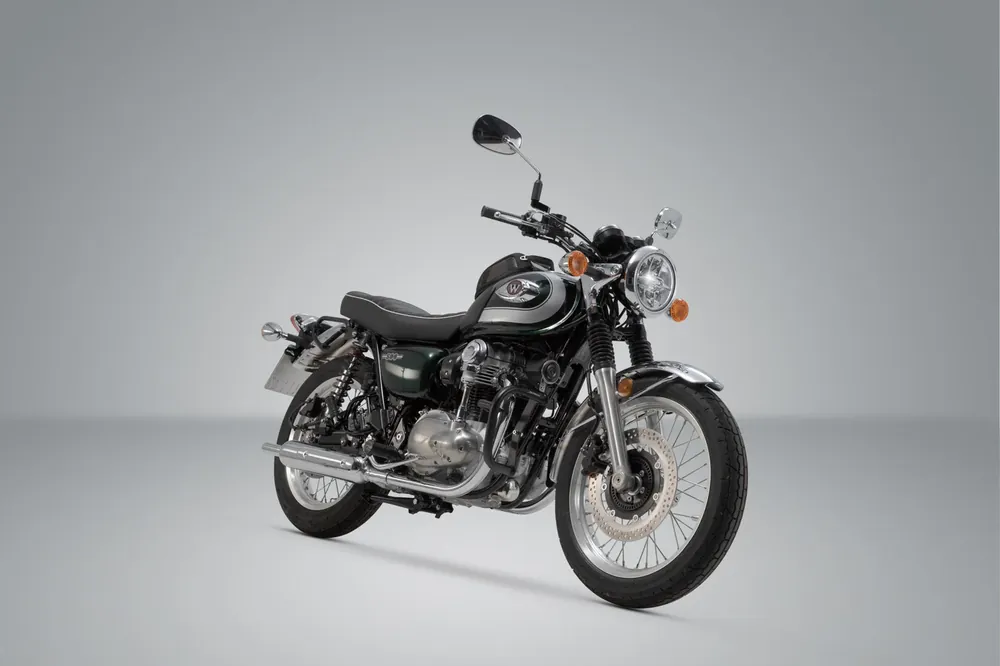 Sonderaktion SW-Motech SLC Seitenträger rechts Kawasaki W800 / Street / Cafe (11-), W650 (99-06).