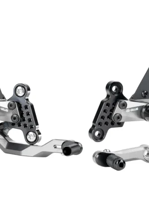 Gilles Fußrastenanlage AS31GT3 verstellbar ABE passend für Yamaha MT-09 & XSR 900 - Modelle (2021-2023) Günstig