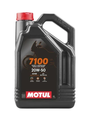 Motul 7100 Motoröl 4-Takt 20W-50 100% synthetik 4L Kanister Aktuell