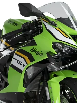Neue Kollektion PUIG Frontspoiler GP mit ABE schwarz passend für Kawasaki Ninja ZX-6R - Modelle (2024-2026)