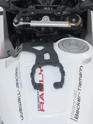Echt SW-Motech PRO Tankring Schwarz. Ducati DesertX Rally (23-).
