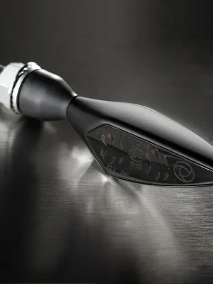 Kellermann Rhombus Dark LED Blinker mit ECE schwarz stark getönt vorne rechts & hinten links Expressversand
