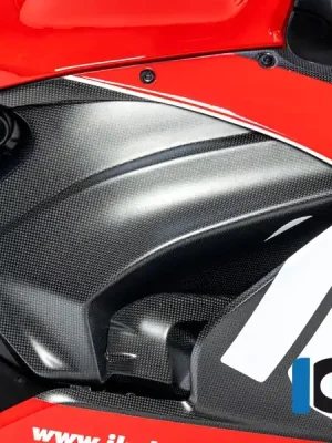 Ilmberger Carbon Abdeckung unterm Rahmen rechts matt passend für Ducati Panigale V2 - Modelle (2020-2024) Top-Seller
