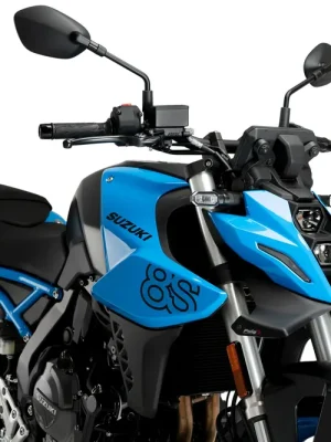 Direkt Vom Hersteller PUIG Downforce Naked Front Spoiler mit ABE matt-schwarz passend für Suzuki GSX-8S - Modelle (2023-2026)