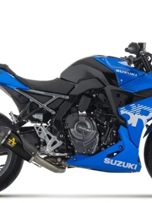 Meistverkauft Arrow Exhaust Auspuff WORKS DARK Komplettanlage inkl. Krümmer & Carbon Endkappe ABE Schwarz-Nichrome-Edelstahl passend für Suzuki GSX-8TT (WEM2) - Modelle (2025-2026)