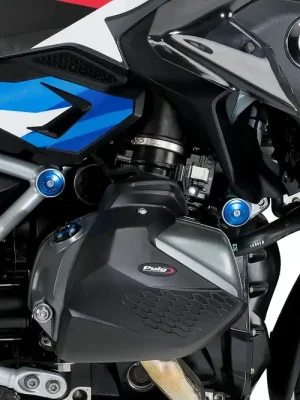 PUIG Motordeckelschoner 2-teilig schwarz passend für BMW R 1250 GS / Adventure - Modelle (2018-2024) Solange Der Vorrat Reicht