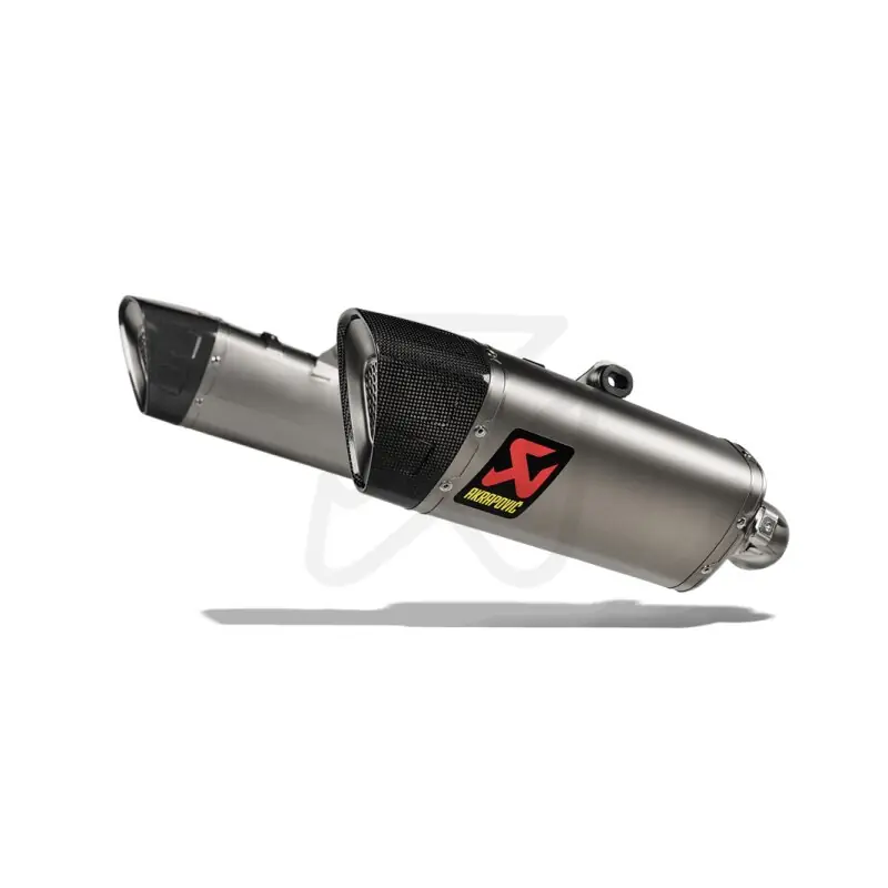 Schnäppchen Akrapovic Slip-On Line (Titan) für Ducati Hypermotard 698 Mono… - Akra
