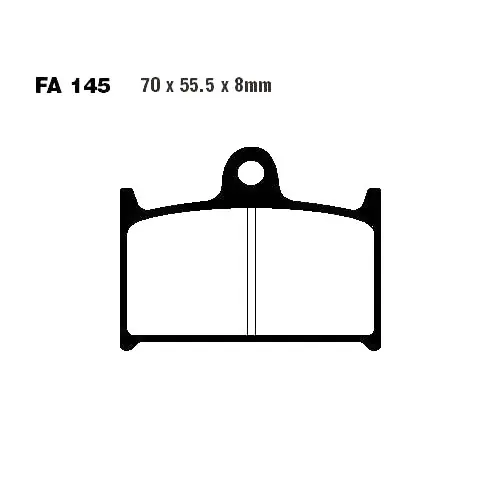 Bremsklotz Standard EBC FA145 (1 Satz) Angebot