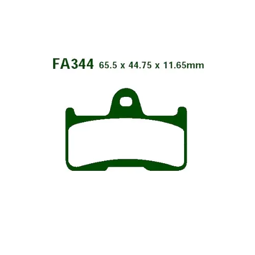 Bremsklotz Standard EBC FA344TT (1 Satz) Online Kaufen