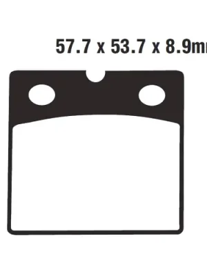 Bremsklotz Semi-Sinter V EBC FA171V (1 Satz) Nur Für Kurze Zeit