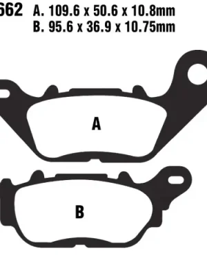 Online Kaufen Bremsklotz Sinter HH EBC FA662HH (1 Satz)