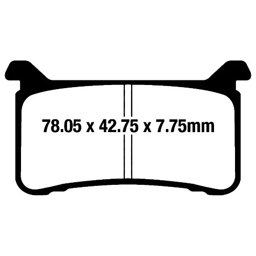 Bremsklotz Sinter HH EBC FA700HH (1 Satz) Angebot