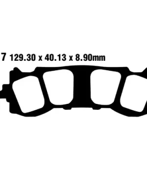 Ausverkauf Bremsklotz Sinter HH EBC FA717HH (1 Satz)