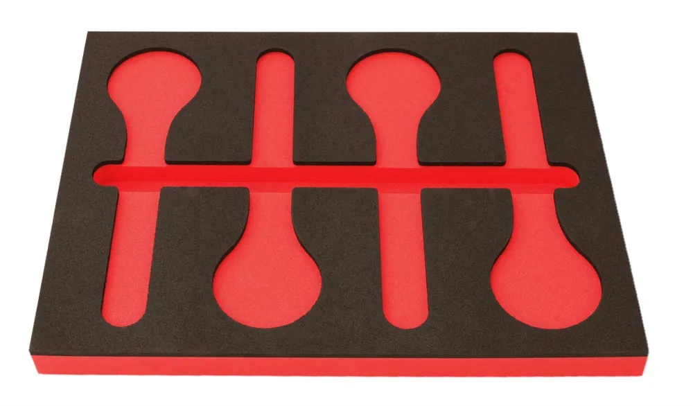 Foam insert for S-TECH fork cover wrench 400 x 300 mm - empty Jetzt Kaufen