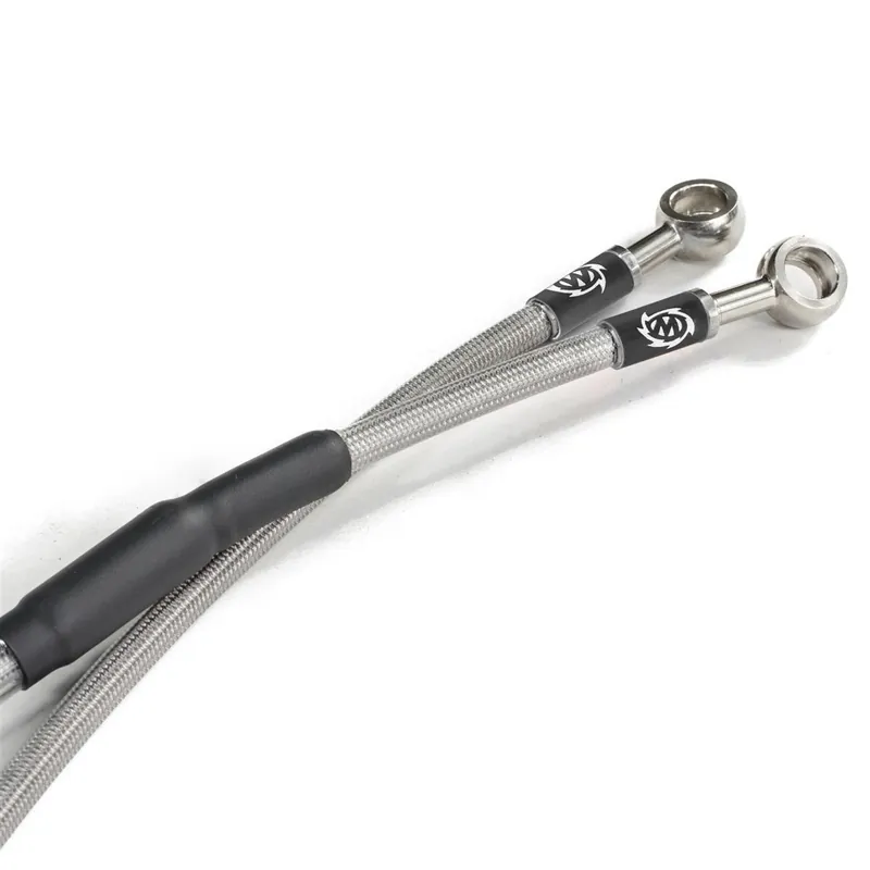 Zertifiziert Tubo freno in acciaio flessibile Moto-Master anteriore per KTM/HQV/GG 85cc