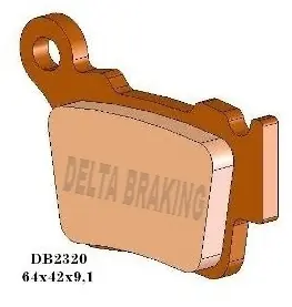 Schnäppchen Delta Braking Bremsbeläge DB2320 MX-D (Heavy Duty) hinten