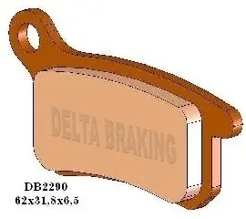Delta Braking Brake Pads DB2290 MX-D (Heavy Duty) Front & Rear Nur Für Kurze Zeit