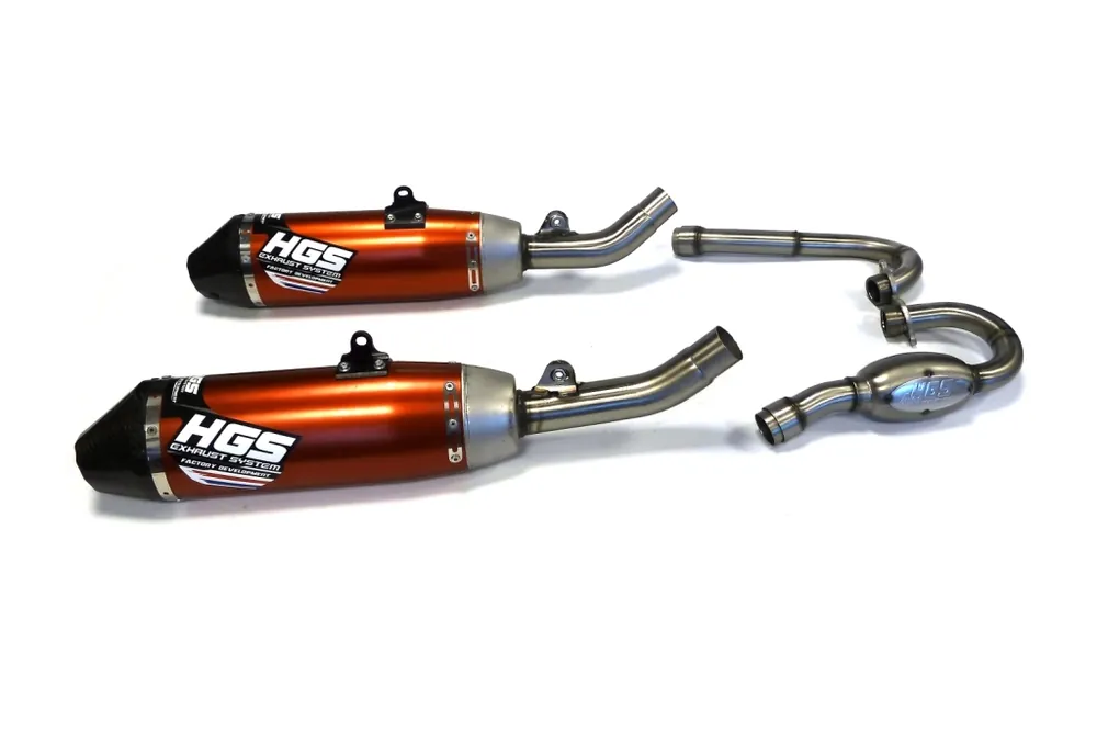 Knallerangebot Système d‘échappement HGS rouge pour CRF250 2018-