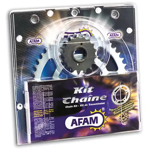 AFAM Kettensatz Stahl Kawasaki ER 500 A Twister (ER500AAA) Bj.1997 Neu