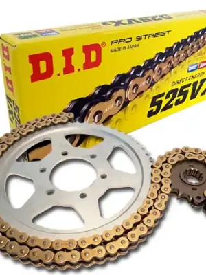 Abverkauf DID Kettensatz Stahl Aprilia Dorsoduro 750 SMV Factory ABS (SMB00/SMB01) Bj.2010